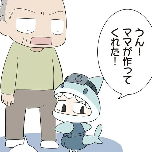 買い物へ行くのに、3歳の孫娘の恰好に仰天！着替えるように説得すると？／ハルとゲン（15）