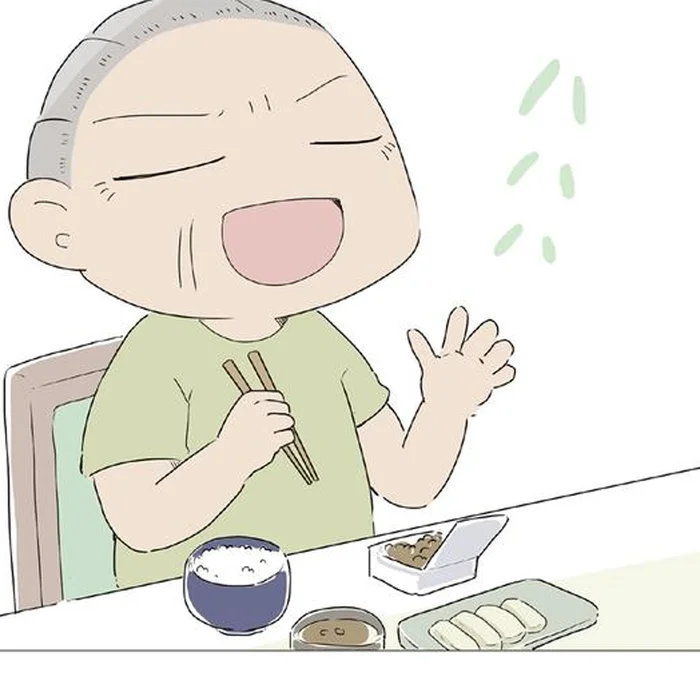 「1人だとゆっくりできる」強がってみるけど、寂しそうなおじい／ハルとゲン（28）
