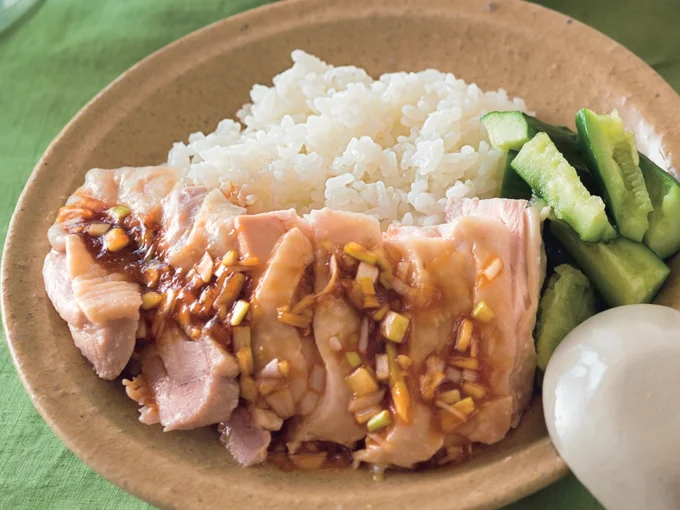 シンガポール風チキンライス