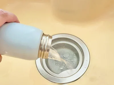 中身を流して捨てます（▶次へ）