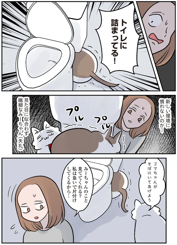 『マジレス幼児とモンペ猫　口達者な娘と過保護すぎる猫たちとの日常』より