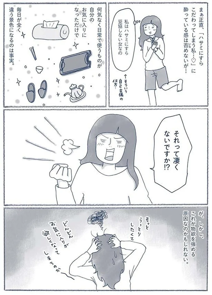 『わたしのウチには、なんにもない。3 モノとの上手なつき合いかた』より