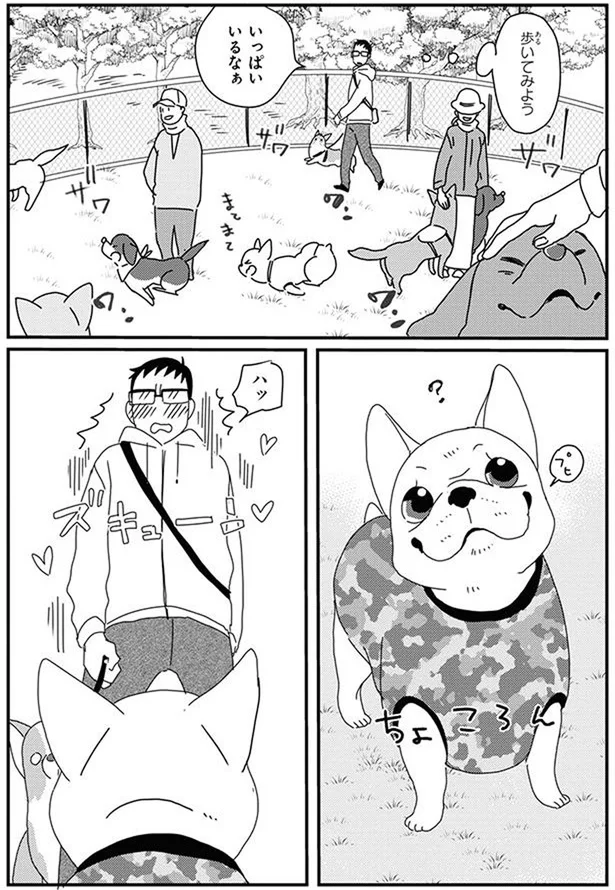 『あしょんでよッ〜うちの犬ログ〜10』より