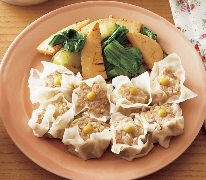 お野菜を添えてヘルシーに