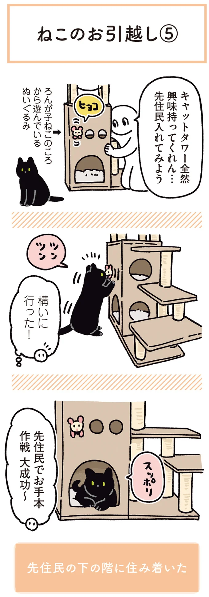 『黒猫ろんと暮らしたら5』より