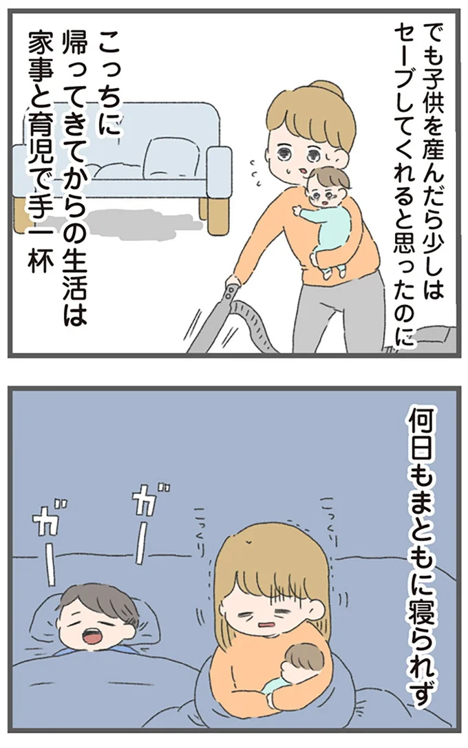 何日もまともに寝られず