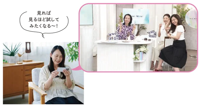 番組では、ナビゲーターとゲストが対談形式で、商品の魅力をたっぷり紹介