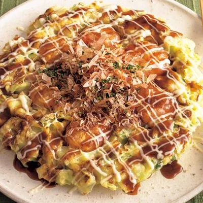 「生地に豆腐を混ぜてふんわり仕上げる！」