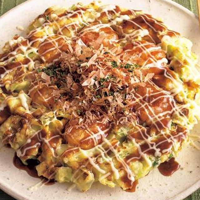 小麦粉を減らして豆腐でかさ増し「ふわふわお好み焼き」