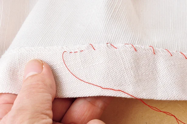 流しまつり縫いの手順 その6