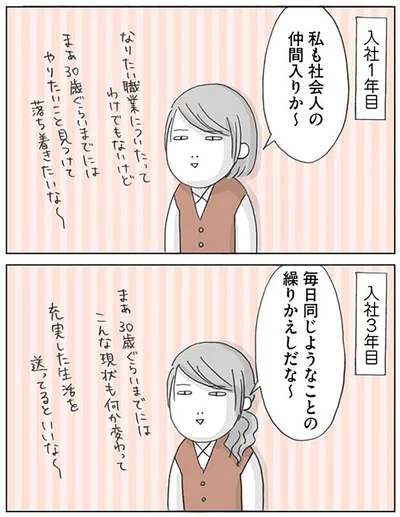 私も社会人の仲間入りか～