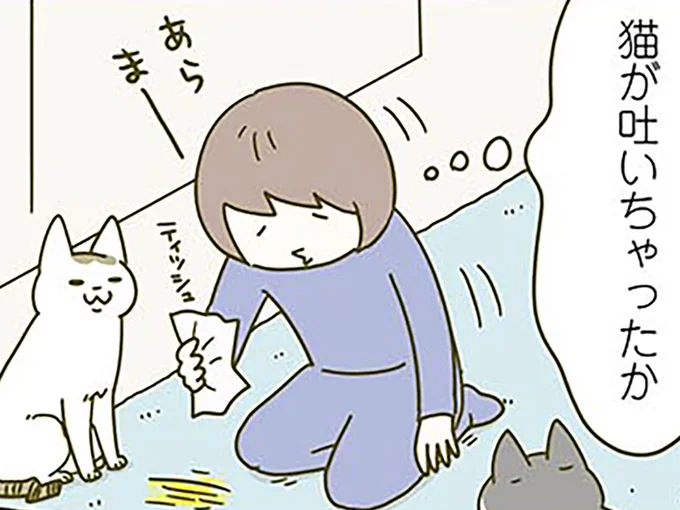 吐いちゃったかな?