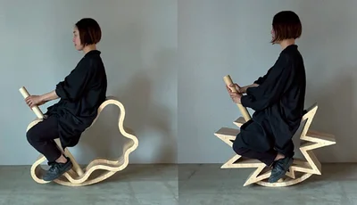 「ブーバ」「キキ」という音の響きから連想される形をデザインに落とし込んでいる