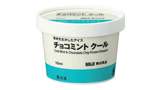 従来の「素材を生かしたアイス チョコミント」よりもミントを強めた味わい