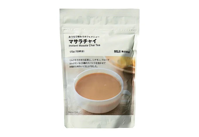 ほんのり甘く本格的なチャイがすぐ飲めます。