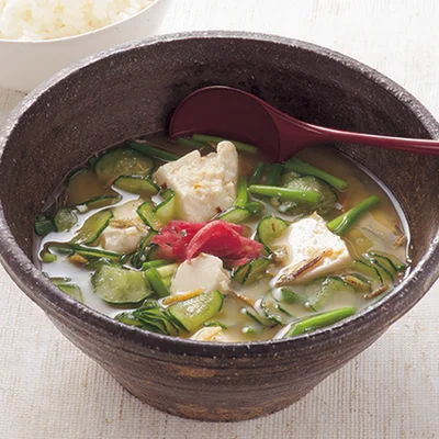 レンジだけで簡単！「火いらず冷や汁」