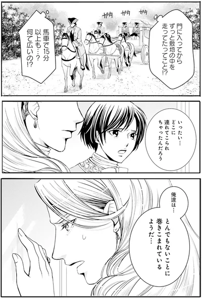 『ラ・マキユーズ～ヴェルサイユの化粧師～3』より
