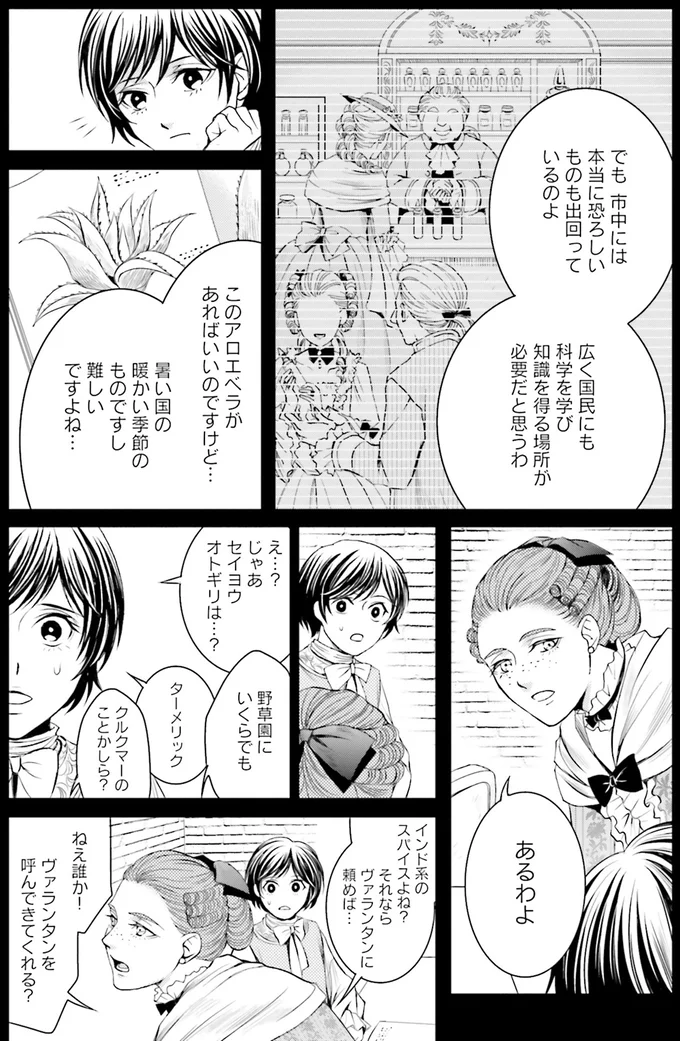 『ラ・マキユーズ~ヴェルサイユの化粧師~ 4』より