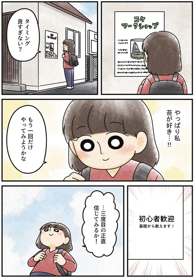 『ズボラでもできた 小さな緑で心が潤うお部屋づくり 苔テラリウムはじめました』より