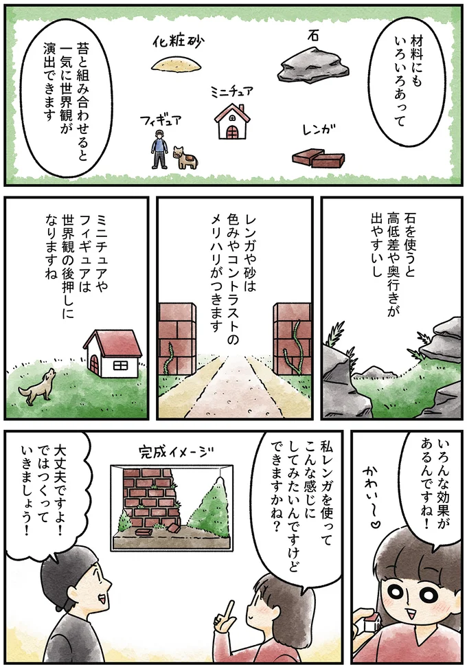 『ズボラでもできた 小さな緑で心が潤うお部屋づくり 苔テラリウムはじめました』より