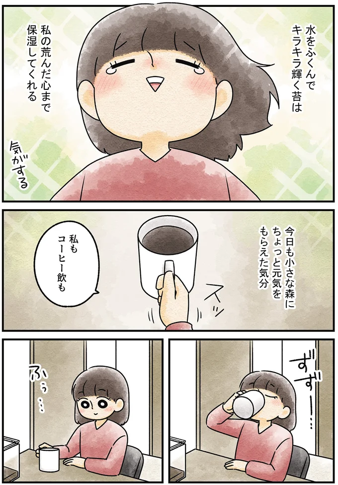 『ズボラでもできた 小さな緑で心が潤うお部屋づくり 苔テラリウムはじめました』より