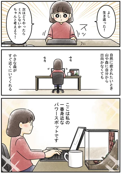 『ズボラでもできた 小さな緑で心が潤うお部屋づくり 苔テラリウムはじめました』より