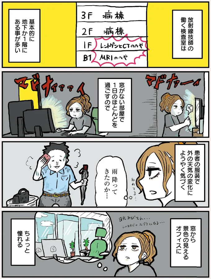 『ギャル技師ちゃんのやべぇ日常放射線技師のかわいくないお仕事』より