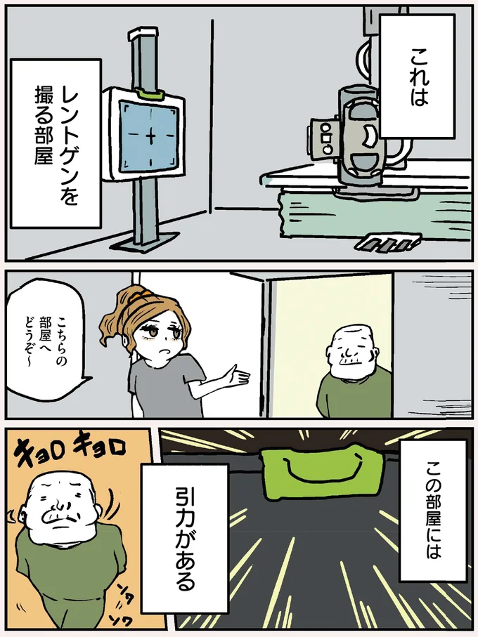 この部屋には引力がある