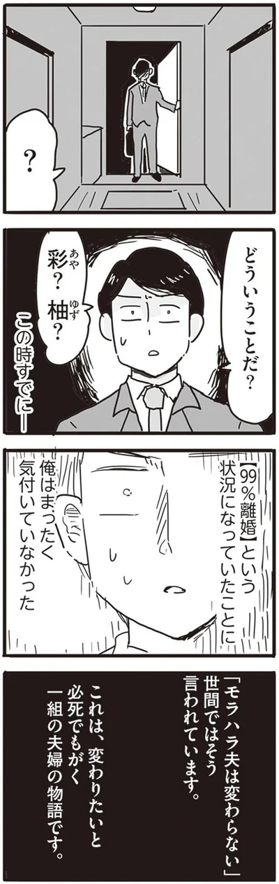   『99%離婚 モラハラ夫はかわるのか』より