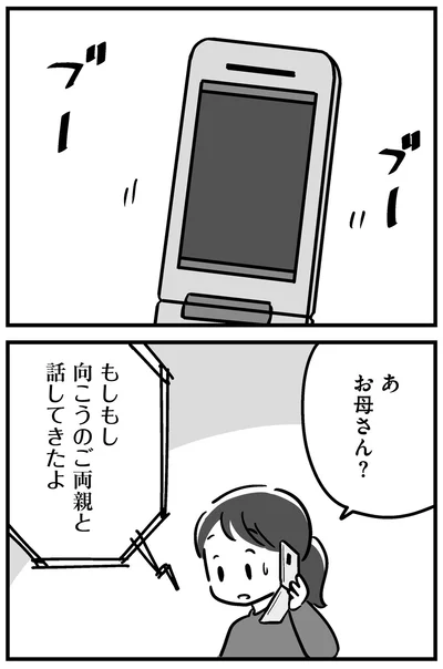 話してきたよ