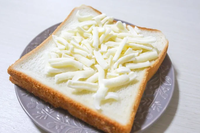 見た目は片栗粉なしの場合と変わらない(▶焼くとどうなる?)
