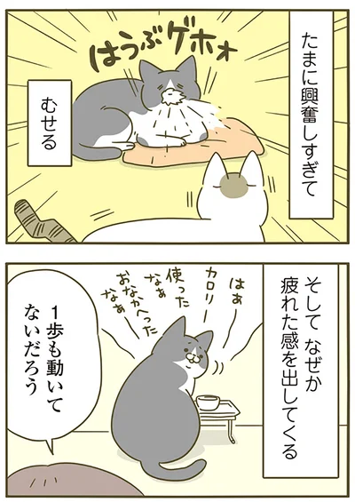 むせる