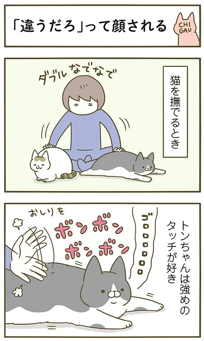 「違うだろ」って顔される