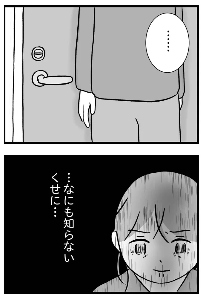 …なにも知らないくせに…
