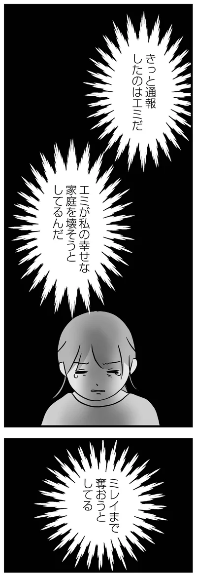 私の幸せな家庭を壊そうとしてるんだ