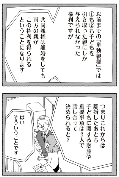 『離婚しても終わらない 共同親権がはじまる日』より
