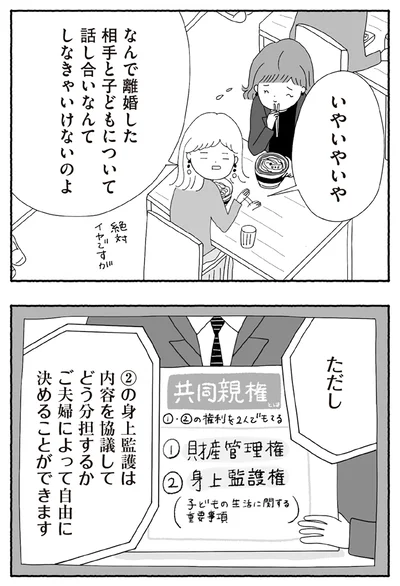 『離婚しても終わらない 共同親権がはじまる日』より
