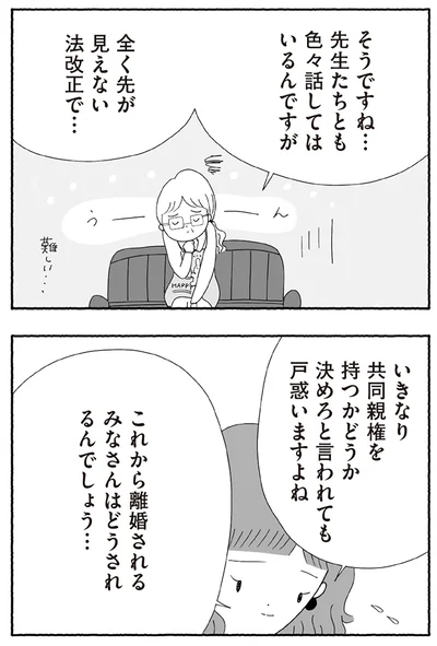 『離婚しても終わらない 共同親権がはじまる日』より