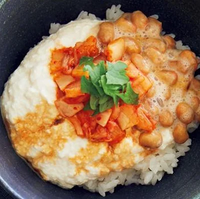 「ふわふわ豆腐丼」