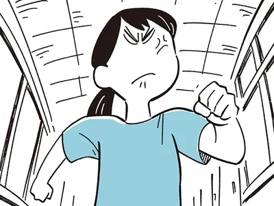 生徒指導室へ乗り込んだら
