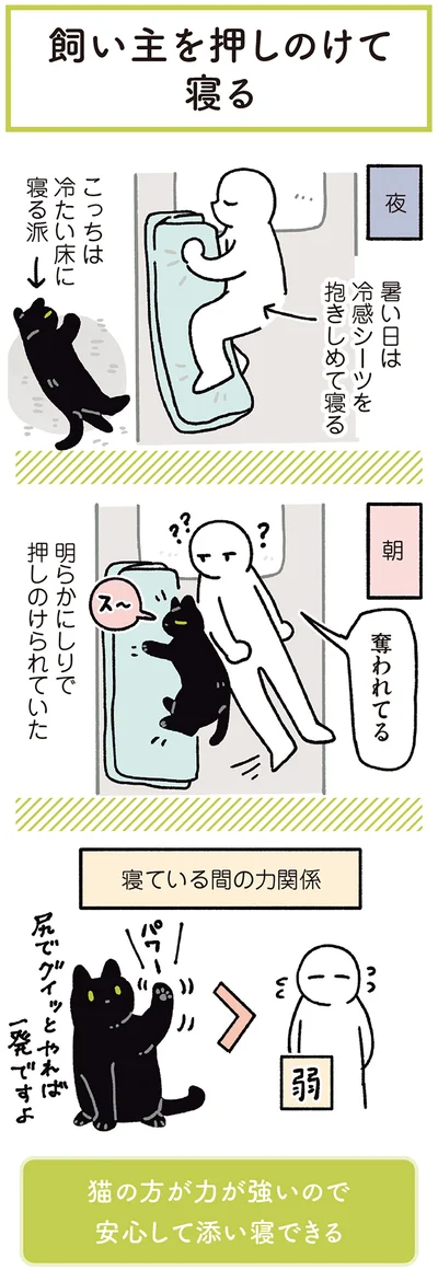 暑い日は冷感シーツを抱きしめて寝る