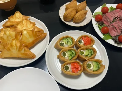 お子さまと飾り付けをしたこどもの日ごはん▶すべての料理にテンションが上がります（⇒次へ）