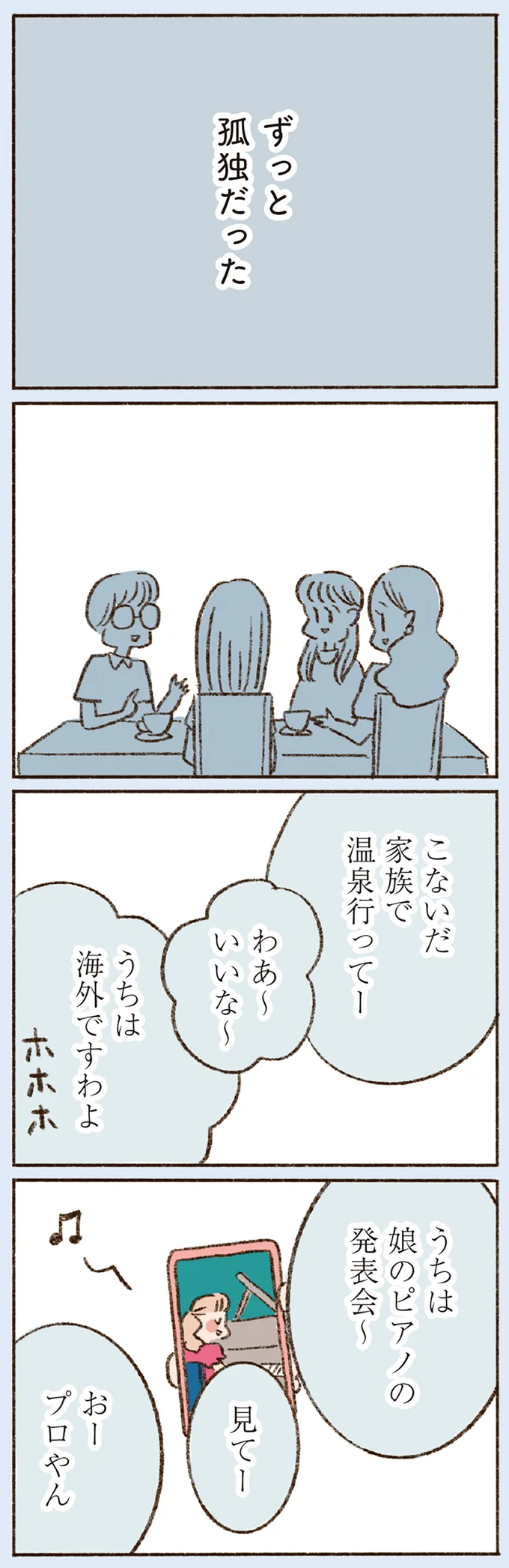 ずっと孤独だった