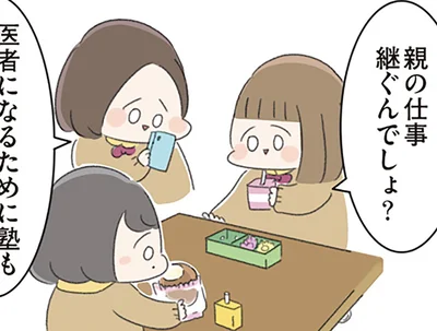 親の仕事継ぐんでしょ？