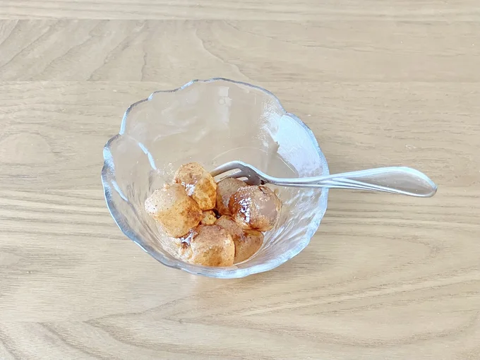 暑い季節においしいわらび餅（▶でも…）