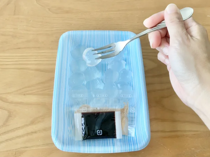 お餅がぜんぜんくっつかない！（▶見た目の違いをチェック）