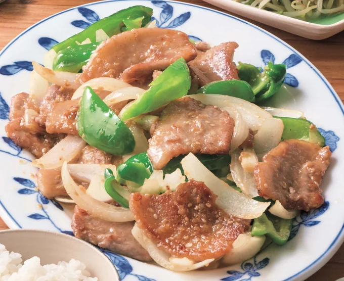 にんにくをきかせたみそ味にご飯が進む「豚肉とピーマンのみそ炒め」