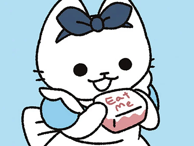 【不思議の国のアリスなねこ】本当に不思議な液体のせい？ 様々な形態を見せるねこ
