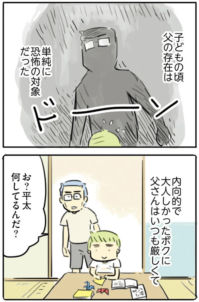 父の存在は単純に恐怖の対象だった