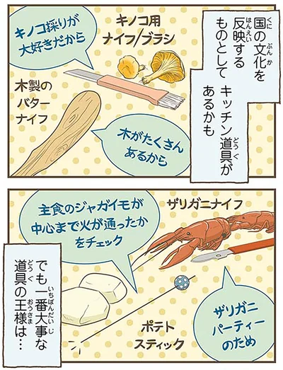 一番大事な道具の王様は…